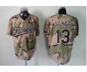 mlb jerseys baltimore orioles #13 machado camo