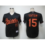 mlb jerseys baltimore orioles #15 tatum black