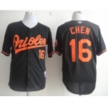 mlb jerseys baltimore orioles #16 chen black