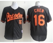 mlb jerseys baltimore orioles #16 chen black