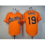 mlb jerseys baltimore orioles #19 davis orange