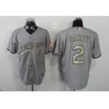 mlb jerseys baltimore orioles #2 hardy grey[number camo]