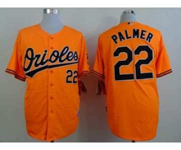 mlb jerseys baltimore orioles #22 palmer orange