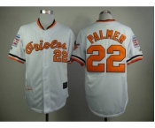 mlb jerseys baltimore orioles #22 palmer white[1970 m&n]