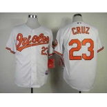 mlb jerseys baltimore orioles #23 cruz white