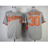 mlb jerseys baltimore orioles #30 tillman grey