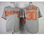 mlb jerseys baltimore orioles #30 tillman grey