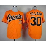 mlb jerseys baltimore orioles #30 tillman orange