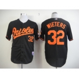 mlb jerseys baltimore orioles #32 wieters black