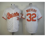 mlb jerseys baltimore orioles #32 wieters white