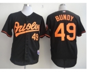 mlb jerseys baltimore orioles #49 bundy black