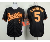 mlb jerseys baltimore orioles #5 b.robinson black