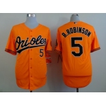 mlb jerseys baltimore orioles #5 b.robinson orange