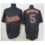 mlb jerseys baltimore orioles #5 robinson black[fashion]