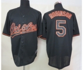 mlb jerseys baltimore orioles #5 robinson black[fashion]