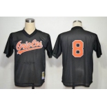 mlb jerseys baltimore orioles #8 cal ripken black [1993]