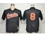 mlb jerseys baltimore orioles #8 cal ripken black [1993]