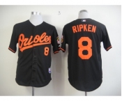 mlb jerseys baltimore orioles #8 ripken black