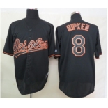 mlb jerseys baltimore orioles #8 ripken black[fashion]