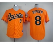 mlb jerseys baltimore orioles #8 ripken orange