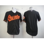 mlb jerseys baltimore orioles blank black