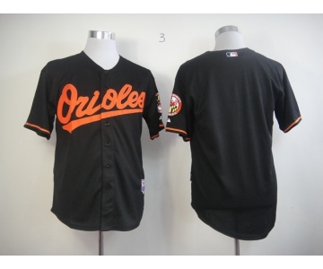 mlb jerseys baltimore orioles blank black