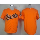 mlb jerseys baltimore orioles blank orange[new]