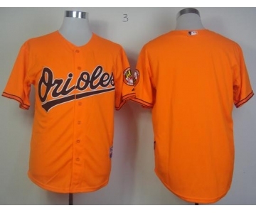 mlb jerseys baltimore orioles blank orange[new]