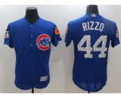 Chicago Cubs #44 Anthony Rizzo Royal 2017 Spring Training Flexbase Authentic Collection Stitched Baseball Jersey