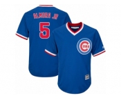 Chicago Cubs #5 Albert Almora Jr Replica Royal Blue Cooperstown Cool Base MLB Jersey