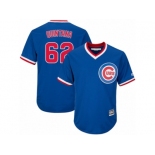 Chicago Cubs #62 Jose Quintana Replica Royal Blue Cooperstown Cool Base MLB Jersey