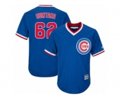 Chicago Cubs #62 Jose Quintana Replica Royal Blue Cooperstown Cool Base MLB Jersey