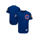 Chicago Cubs Blank Royal 2017 Spring Training Flexbase Authentic Collection Stitched Baseball Jersey