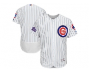 Chicago Cubs Blank White 2017 Gold Program Flexbase Stitched MLB Jersey