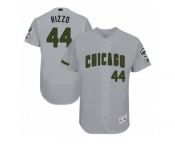 Men 2017 Memorial Day Chicago Cubs #44 Anthony Rizzo Flex Base Jersey