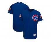 Men Chicago Cubs Customized Majestic Royal 2018 Spring Training Flex Base Team Jersey