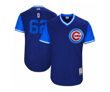 Men's 2017 Little League World Series Cubs Jose Quintana #62 Q Royal Jersey