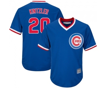 Men's Chicago Cubs #20 Brandon Kintzler Replica Royal Blue Cooperstown Cool Base Baseball Jersey