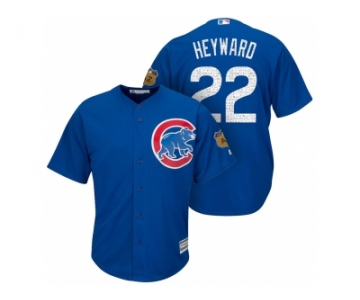 Men's Chicago Cubs #22 Jason Heyward 2017 Spring Training Cool Base Stitched MLB Jersey