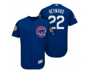 Men's Chicago Cubs #22 Jason Heyward 2017 Spring Training Flex Base Authentic Collection Stitched Baseball Jersey