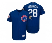 Men's Chicago Cubs #28 Kyle Hendricks 2017 Spring Training Flex Base Authentic Collection Stitched Baseball Jersey