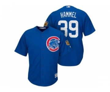 Men's Chicago Cubs #39 Jason Hammel 2017 Spring Training Cool Base Stitched MLB Jersey