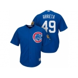 Men's Chicago Cubs #49 Jake Arrieta 2017 Spring Training Cool Base Stitched MLB Jersey