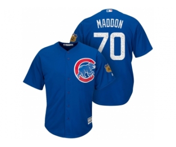 Men's Chicago Cubs #70 Joe Maddon 2017 Spring Training Cool Base Stitched MLB Jersey