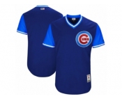 Men's Chicago Cubs Majestic Navy 2017 Players Weekend Authentic Blank Jersey