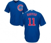 Men's Majestic Chicago Cubs #11 Yu Darvish Replica Royal Blue Alternate Cool Base MLB Jersey