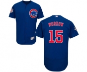 Men's Majestic Chicago Cubs #15 Brandon Morrow Royal Blue Alternate Flex Base Authentic Collection MLB Jersey