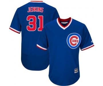 Men's Majestic Chicago Cubs #31 Fergie Jenkins Replica Royal Blue Cooperstown Cool Base MLB Jersey