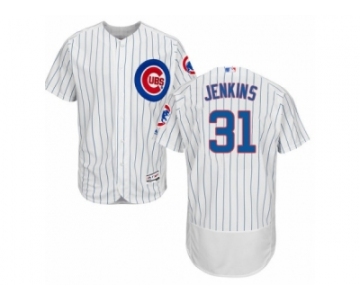 Men's Majestic Chicago Cubs #31 Fergie Jenkins White Flexbase Authentic Collection MLB Jersey