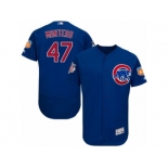 Men's Majestic Chicago Cubs #47 Miguel Montero Royal Blue Flexbase Authentic Collection MLB Jersey